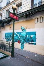 Rétro Graffitism et Arnaud Liard - Ortopark - Avenue Simon Bolivar 19è - Septembre 2016