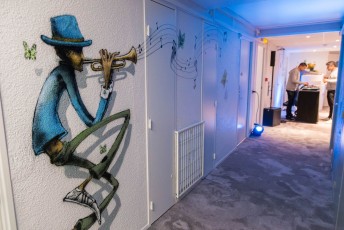 "Street art is not a crime"... L'étage de Maye - Hôtel Ibis Bercy 12è - Novembre 2016