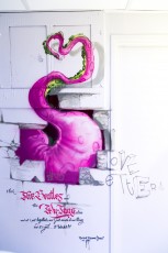 "Street art is not a crime"... Létage de Nilko - Hôtel Ibis Bercy 12è - Novembre 2016