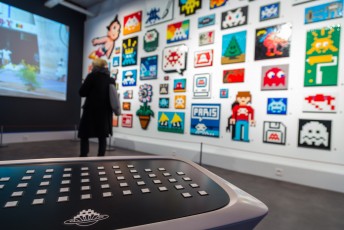 "Hello my game is..." exposition d'Invader au Musée en herbe du 26 janvier au 3 septembre 2017