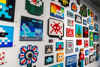 "Hello my game is..." exposition d'Invader au Musée en herbe du 26 janvier au 3 septembre 2017