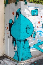 Rétro graffitism - Rue des Pyrénées 20è - Mars 2017