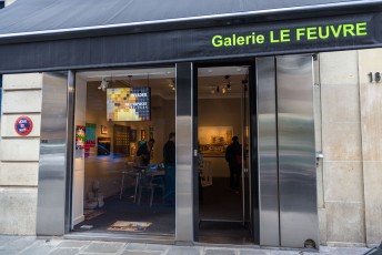 "Masterpieces" exposition d'Invader à la galerie Le Feuvre du 16 mars au 15 avril 2017