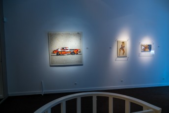 "Masterpieces" exposition d'Invader à la galerie Le Feuvre du 16 mars au 15 avril 2017