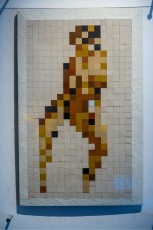 "Masterpieces" exposition d'Invader à la galerie Le Feuvre du 16 mars au 15 avril 2017