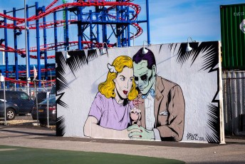 D*Face - Coney Island - Brooklyn - New York - Avril 2017