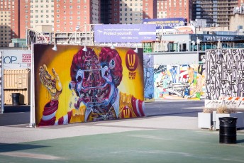 Nychos - Coney Island - Brooklyn - New York - Avril 2017