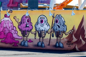 Buff Monster - Coney Island - Brooklyn - New York - Avril 2017