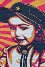 Shepard Fairey - Rise Above - 1st Avenue / 11th street - Manhattan - New York - Avril 2017