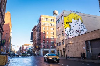 D*Face - Broome Street - Soho - Manhattan - New York - Avril 2017