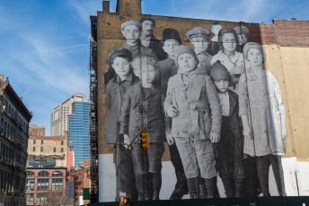 JR - Church Street / Franklin Street - Manhattan - New York - Avril 2017