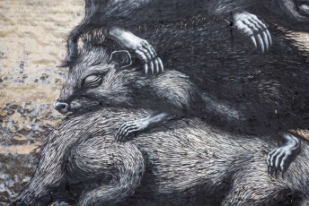 Roa - The Crystal Ship - Hofstraat - Ostende