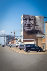 Guido van Helten - The Crystal Ship - Hendrick Baelskaai - Ostende