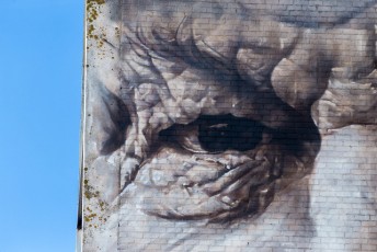 Guido van Helten - The Crystal Ship - Hendrick Baelskaai - Ostende