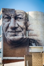 Guido van Helten - The Crystal Ship - Hendrick Baelskaai - Ostende