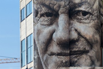 Guido van Helten - The Crystal Ship - Hendrick Baelskaai - Ostende