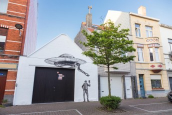 Levalet - The Crystal Ship - Stuiverstraat - Ostende