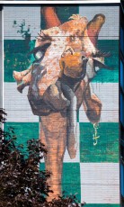 Harry James - Les Grands Voisins pour 14arts - Avenue Denfert-Rochereau 14è - Juin 2017