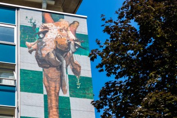 Harry James - Les Grands Voisins pour 14arts - Avenue Denfert-Rochereau 14è - Juin 2017