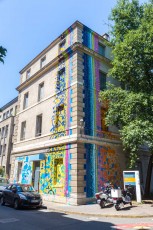 Marko93 - Les Grands Voisins pour 14arts - Avenue Denfert-Rochereau 14è - Juin 2017