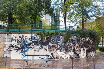 Eric Lacan - Le MUR 12 - Avenue du Général Michel Bizot 12è - Octobre 2017