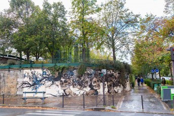 Eric Lacan - Le MUR 12 - Avenue du Général Michel Bizot 12è - Octobre 2017