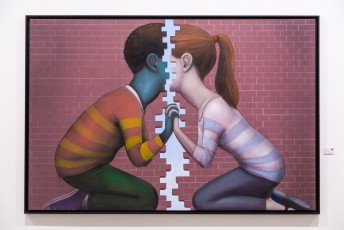 "Between Walls" exposition de Seth à la galerie Itinerrance du 9 novembre au 9 décembre 2017