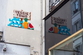 PA-1325 - Veggie town - Quartier Porte Saint-Denis - Paradis 10è /// 50 pts