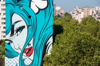 D*Face - Street art 13 - Boulevard Vincent Auriol 13è - Avril 2018