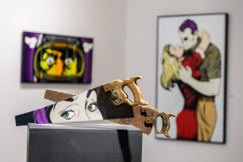 "Fornever" exposition de D*Face à la galerie Itinerrance du 19 avril au 19 mai 2018