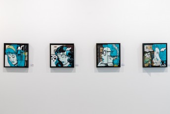 "Fornever" exposition de D*Face à la galerie Itinerrance du 19 avril au 19 mai 2018