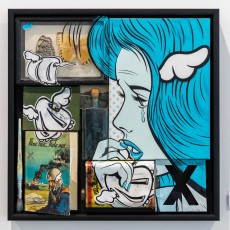 "Fornever" exposition de D*Face à la galerie Itinerrance du 19 avril au 19 mai 2018