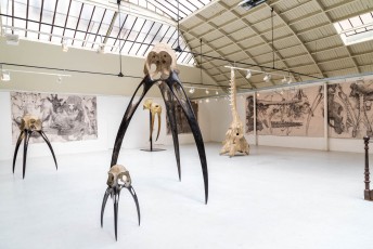 "Monumentalis" exposition de Quentin Garel à l'Espace Commines pour la galerie LJ du 26 mai au 3 juin 2018