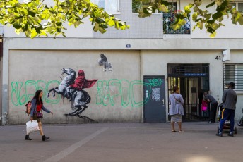 Banksy - Avenue de Flandre 19è - Juin 2018