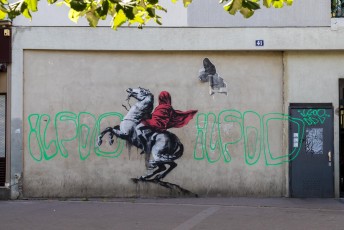 Banksy - Avenue de Flandre 19è - Juin 2018