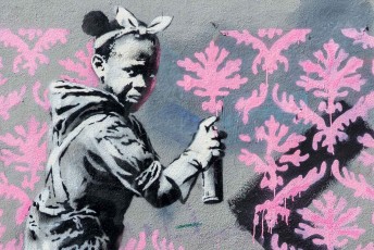 Banksy - Porte de la Chapelle 18è - Juin 2018