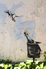 Banksy - Chez Marianne - Rue des Hospitalières Saint-Gervais 04è - Juin 2018