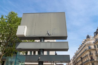 Banksy - Première version - Rue Réaumur 04è - Juin 2018