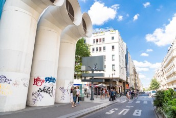 Banksy - Deuxième version - Rue Réaumur 04è - Juin 2018