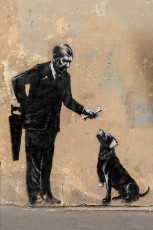 Banksy - Rue Victor Cousin 05è - Juin 2018