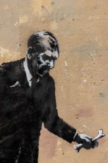 Banksy - Rue Victor Cousin 05è - Juin 2018