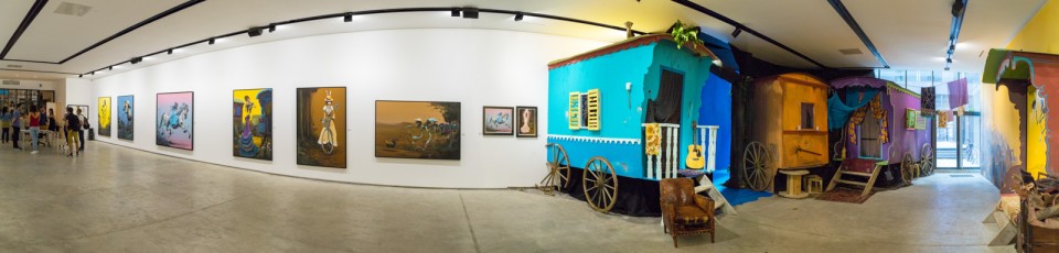 "La roue tourne" exposition de Maye à la galerie Itinerrance du 1er juin au 7 juillet 2018
