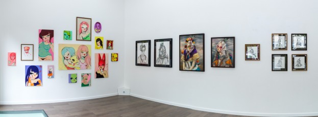 "Rétrospective 2003-2018" exposition de Miss Van à la galerie Openspace du 19 mai au 16 juin 2018