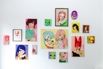 "Rétrospective 2003-2018" exposition de Miss Van à la galerie Openspace du 19 mai au 16 juin 2018