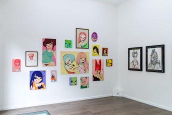 "Rétrospective 2003-2018" exposition de Miss Van à la galerie Openspace du 19 mai au 16 juin 2018