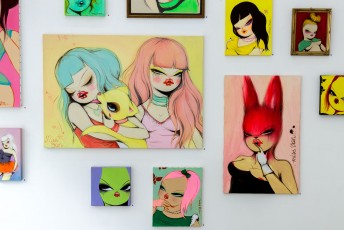 "Rétrospective 2003-2018" exposition de Miss Van à la galerie Openspace du 19 mai au 16 juin 2018