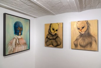 "Rétrospective 2003-2018" exposition de Miss Van à la galerie Openspace du 19 mai au 16 juin 2018