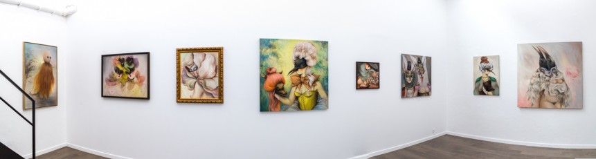 "Rétrospective 2003-2018" exposition de Miss Van à la galerie Openspace du 19 mai au 16 juin 2018