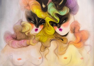 "Rétrospective 2003-2018" exposition de Miss Van à la galerie Openspace du 19 mai au 16 juin 2018