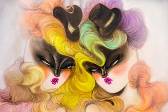 "Rétrospective 2003-2018" exposition de Miss Van à la galerie Openspace du 19 mai au 16 juin 2018